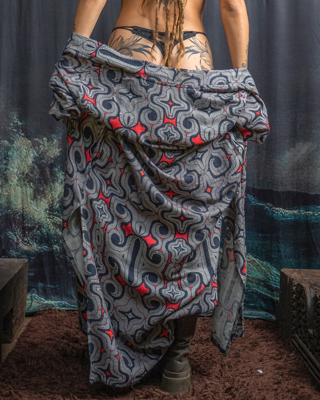 Open Kimono / Chinese Silk Unique Pieces - Raw MU TRIBE